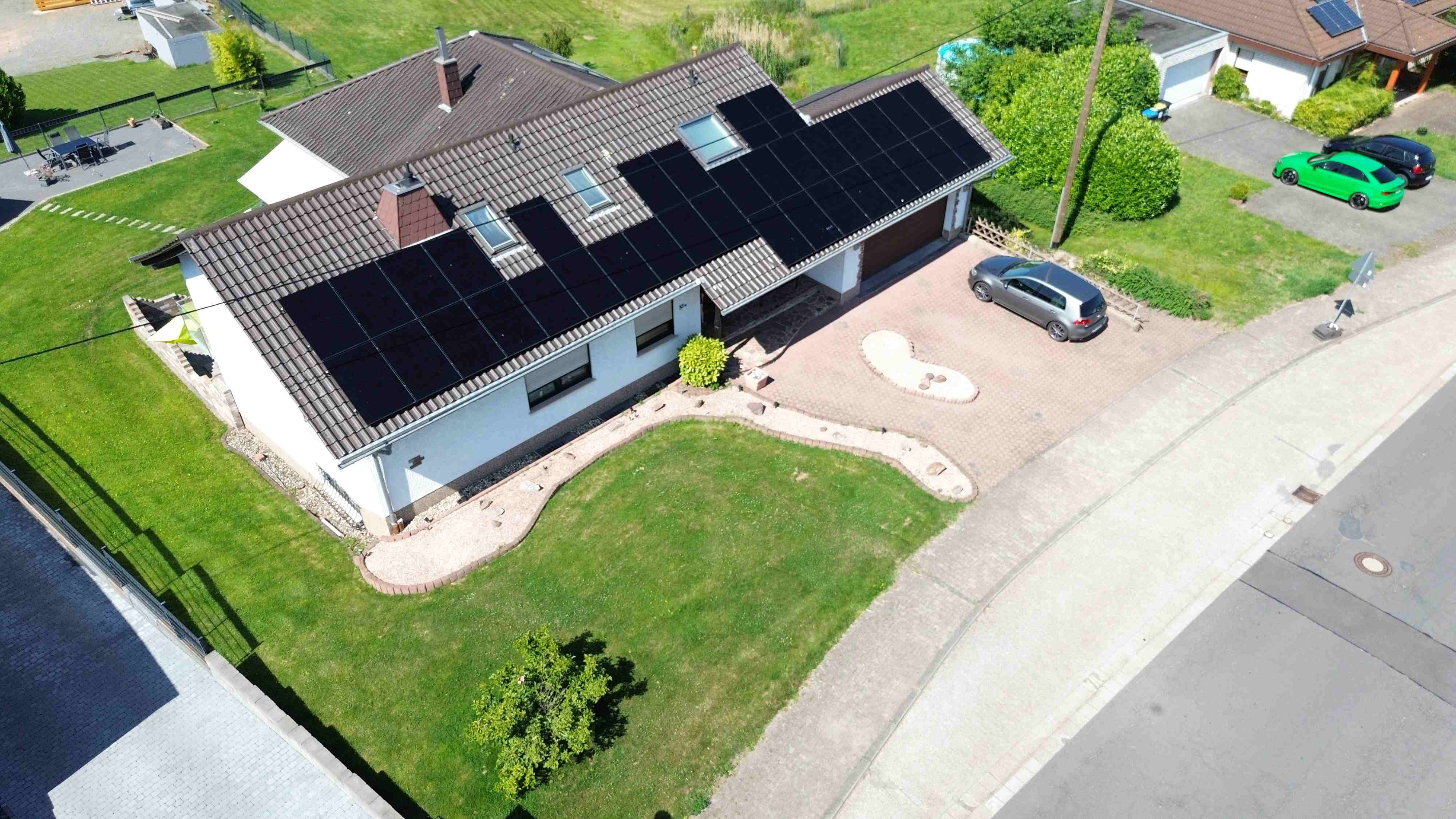Photovoltaikanlage für einen Privathaushalt in Fürth
