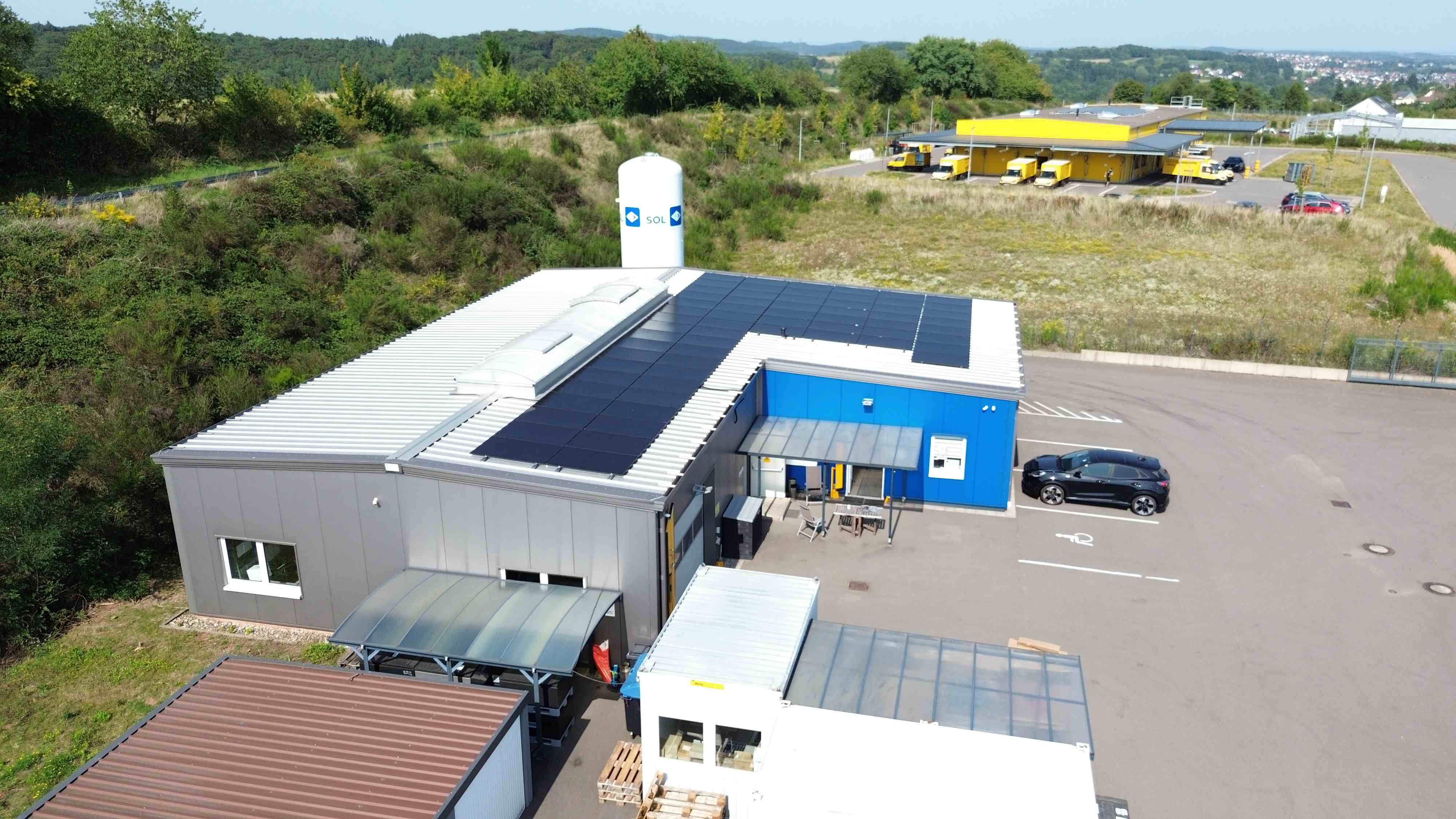 Photovoltaikanlage für ein Gewerbe in Fürth
