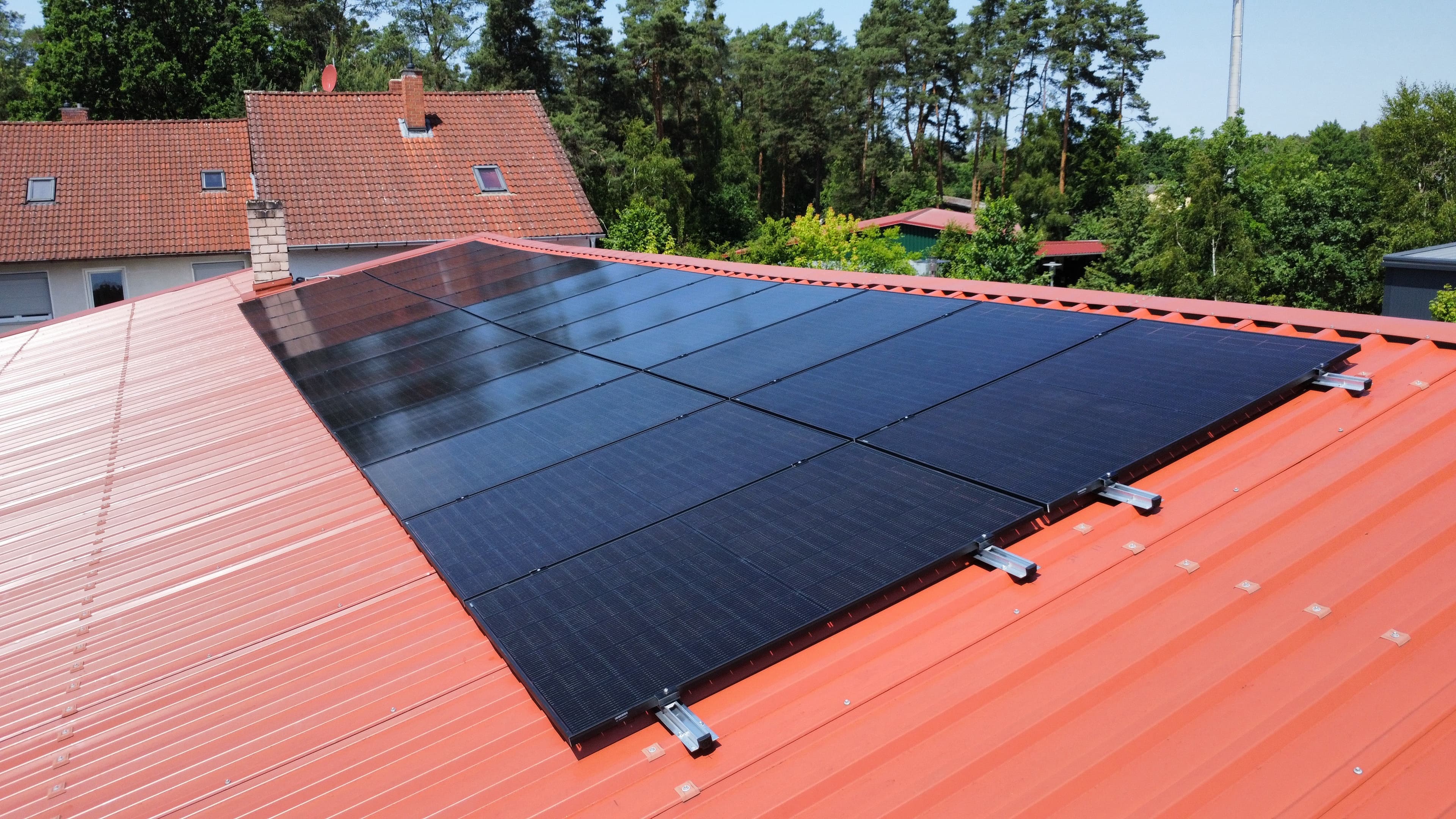 Photovoltaikanlage für ein Gewerbe in Roth