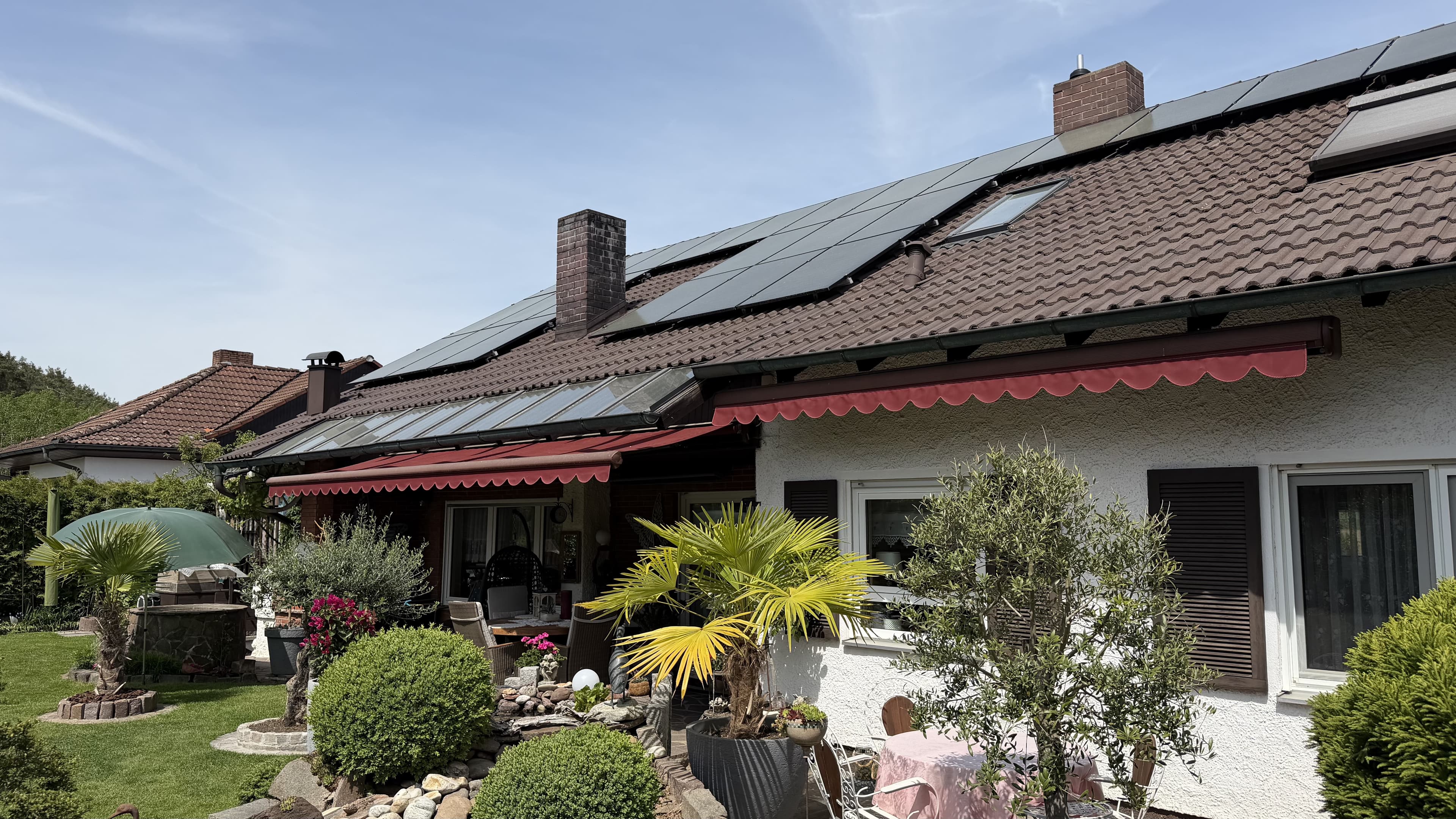 Photovoltaik Referenzprojekt auf einem Wohnhaus